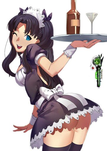 Maid shorts drunk emo
