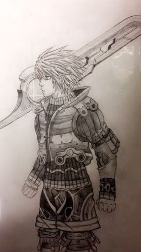 Shulk Drawing Xenoblade Amino