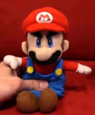 super mario logan mario plush