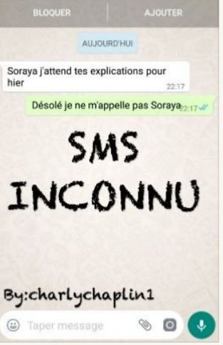 peut envoyer un sms en inconnu