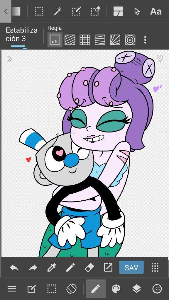 Mugman X Cala Maria Fanart Cuphead Espa Ol Amino