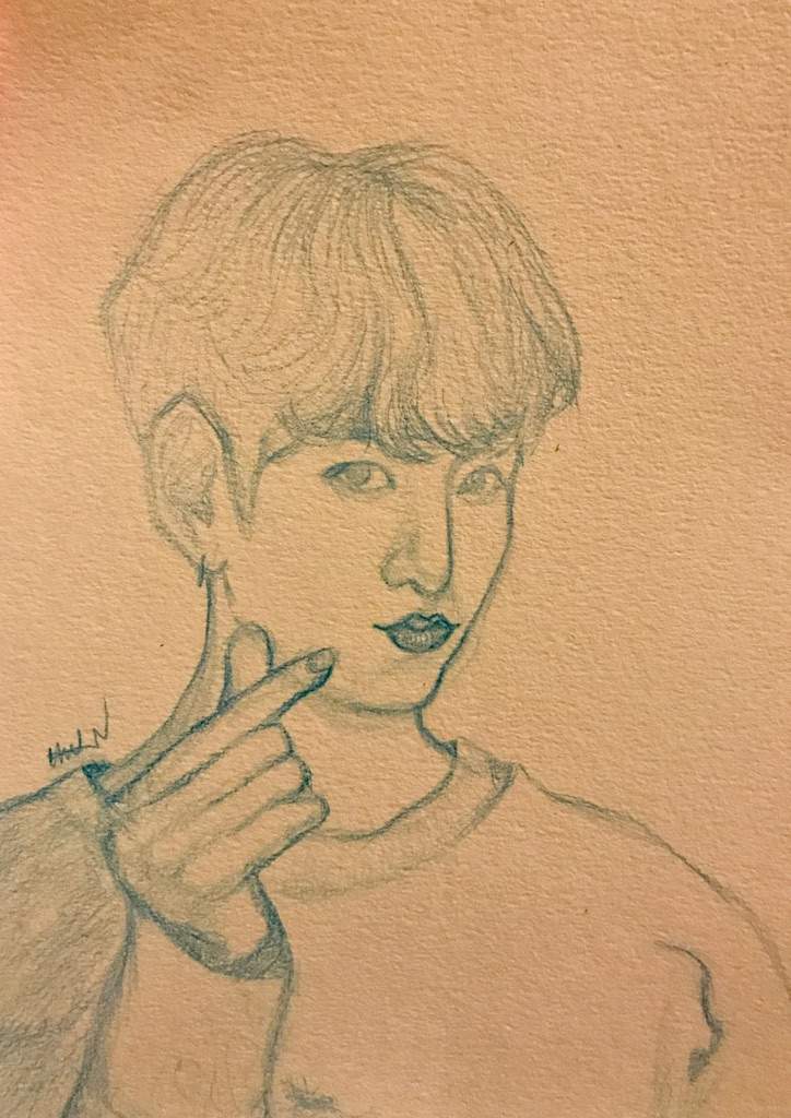 Colorpencil Sketch Of Jungkook Army S Fanart Amino