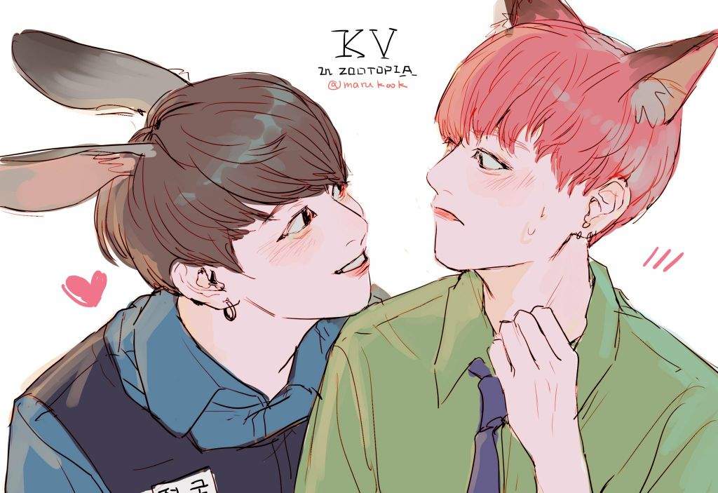 Taekook Vkook Fan Art Army S Amino