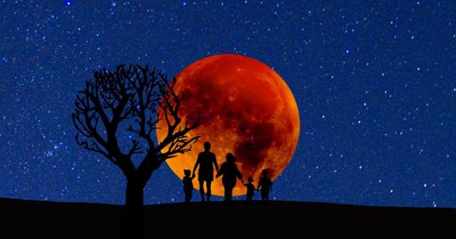 Super Blue Moon Eclipse Before Imbolc Mythology Cultures Amino