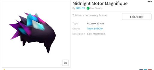 Midnight Motor Magnifique Wiki Roblox Amino