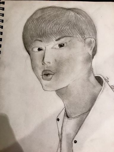 BTS Jin Drawing + Feedback! | Art Amino