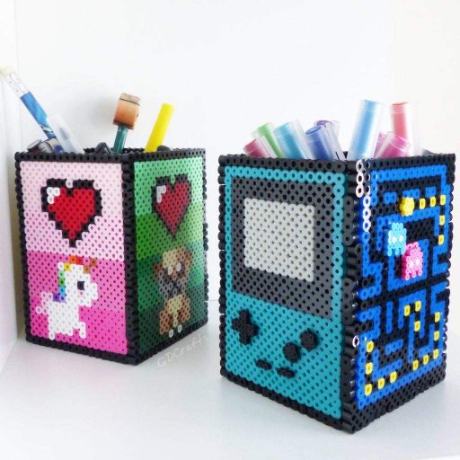 DIY Perler Bead Stationery Holders Beads And Pixels Amino Amino