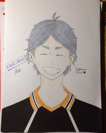 I Draw Sugawara Koushi. What Do You Think? 🤔 