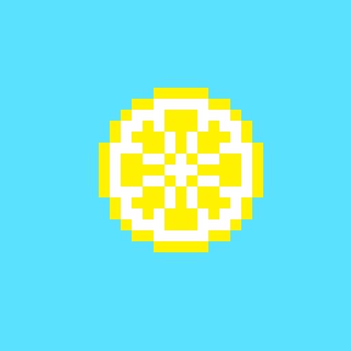 Simple Fruits Pixel Art Amino