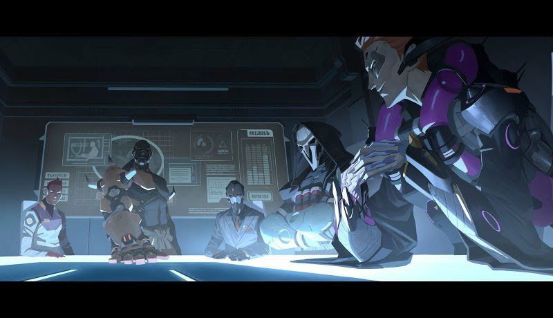 Reaper X Moira Wiki Overwatch RP Chats Amino