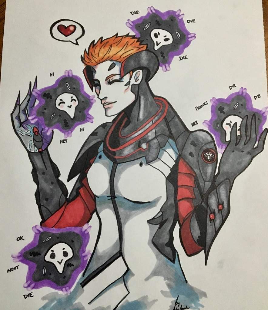 Reaper X Moira Wiki Overwatch Rp Chats Amino