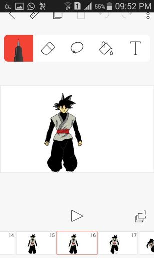 Haciendo Una Animaci N De Goku Vs Black Dragon Ball Espa Ol Amino