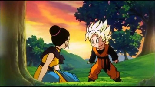 Chi-Chi And Super Saiyan Goten From Dragonball Z | Anime Amino