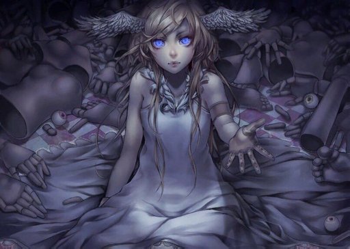 Anime voodoo doll girl