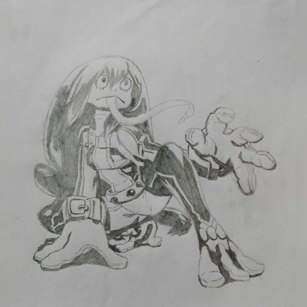 Dibujo De Tsuyu Asui De Boku No Hero Academia DibujArte Amino