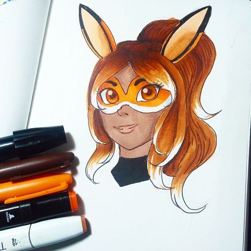 Rena Rouge Sketch Arte Amino Amino