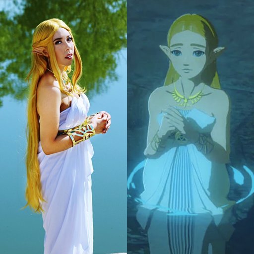 princess zelda botw white dress