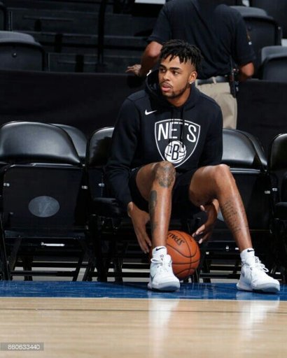 d'angelo russell shoes nets