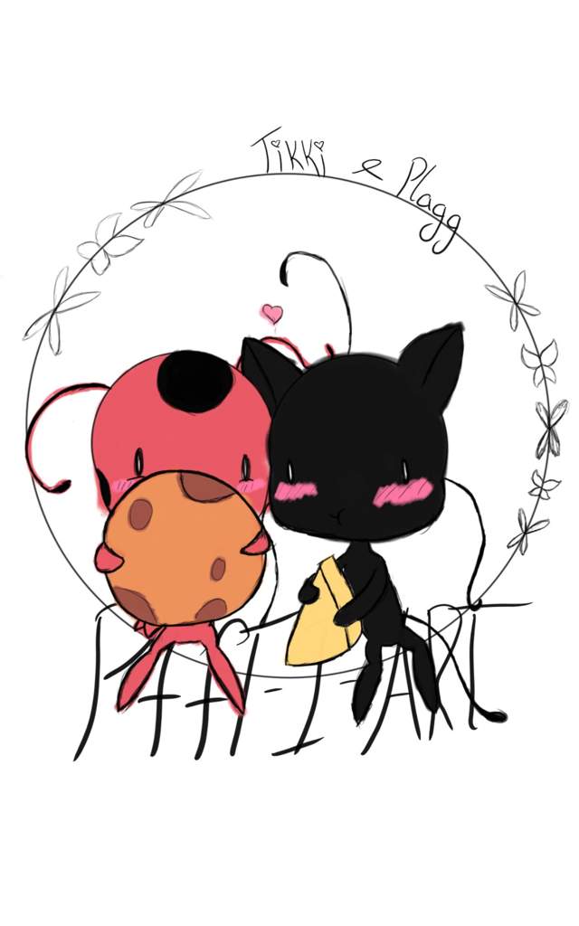 Miraculous Tikki And Plagg Kissing