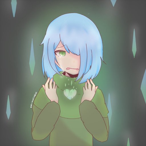 Glitchtale Amber with her soul Undertale AUs Amino.
