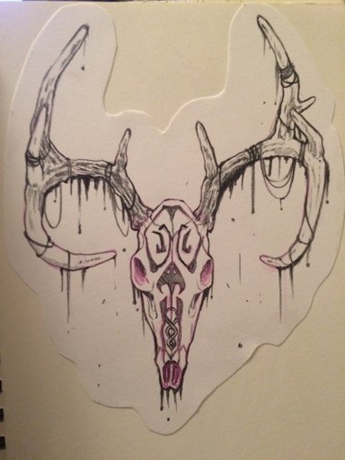 Deer Skull Tattoo Art Amino