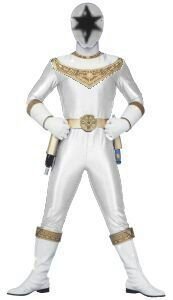 white gold power ranger