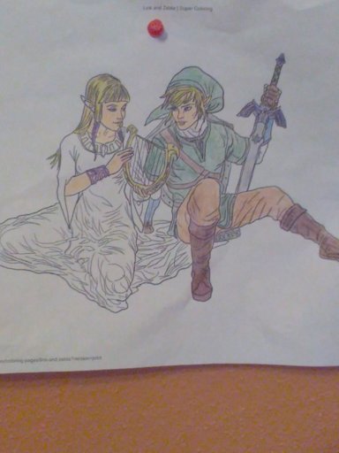 Loz (Skyward Swords) coloring page | Wiki | Zelda Amino