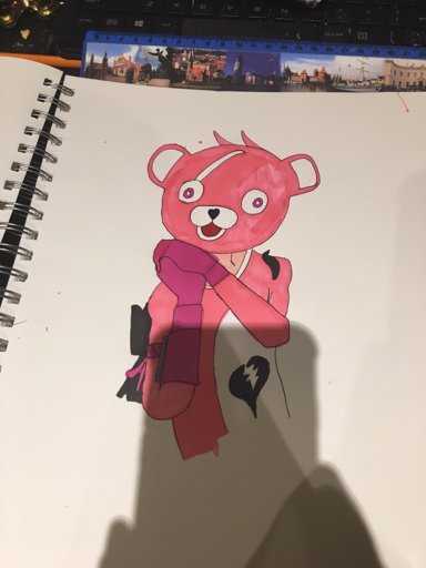 Cuddle team leader! My first drawing of a skin in fortnite ... - 384 x 512 jpeg 26kB