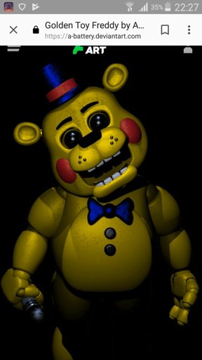 toy golden freddy