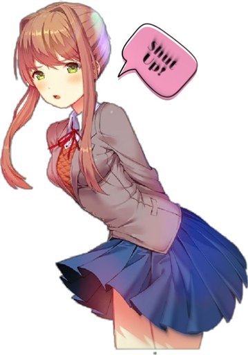 Short Haired Monika Edit Doki Doki Literature Club A