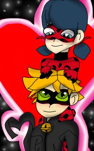 LadyNoir Or Adrinette 🐱 🐞 So Cute... I Really Enjoy Drawing My OTPs(for ...