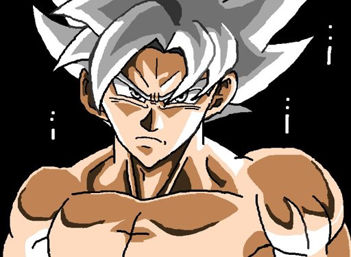 Mastered Ultra Instinct Goku Digital Drawing Dragonballz Amino 