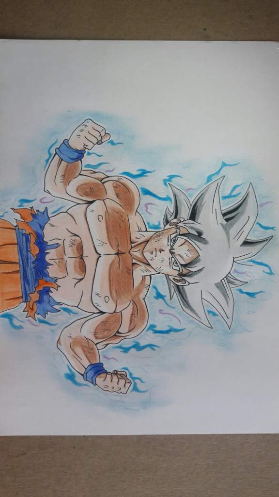 COMO DIBUJAR A GOKU MIGATTE NO GOKUI PERFECCIONADO Dibujos De Dragon