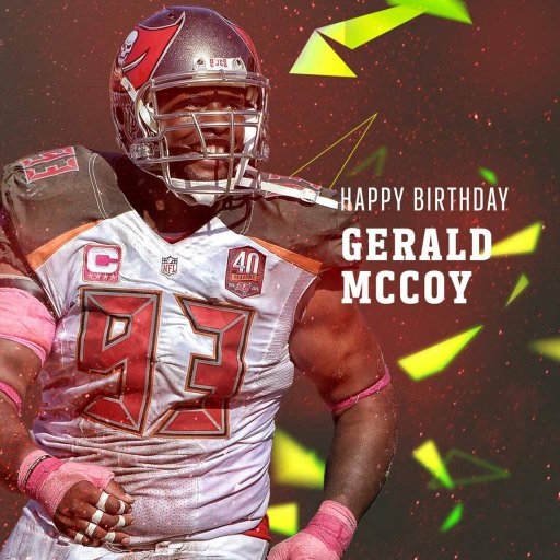 Happy Birthday Gerald Mccoy! | Gridiron 🏈 Amino