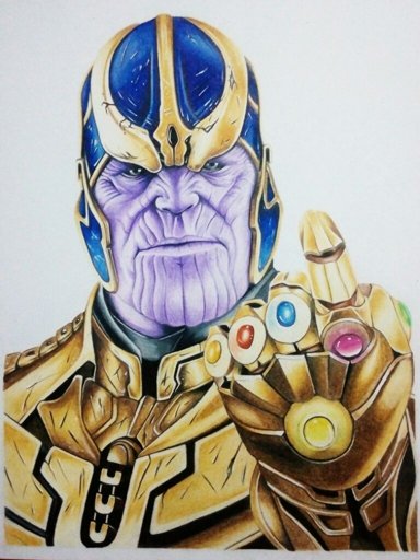 Thanos fanart | Marvel Amino