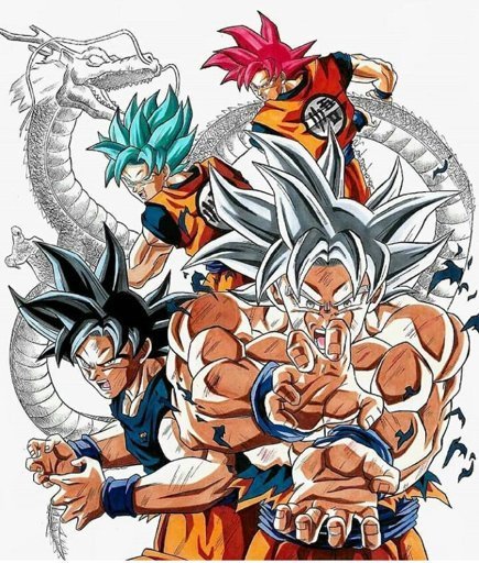 Todas las transformaciones que Adquirió Goku en Dragon Ball Super | DRAGON  BALL ESPAÑOL Amino