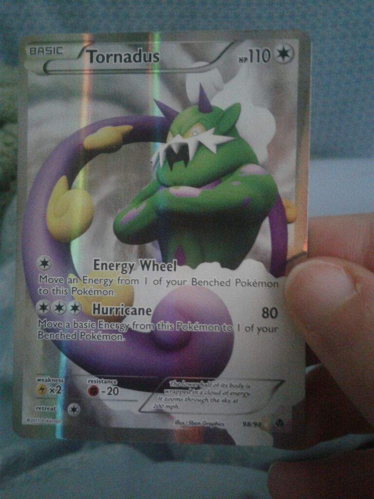 Full Art Tornadus Pok Mon Amino