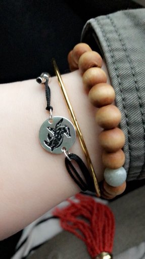 Alex and ani hufflepuff bracelet