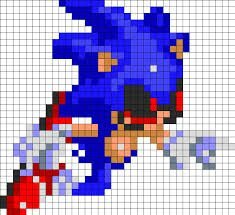 Ultimate Pixel Art Sonic Exe Me And Sonic Sonic The Hedgehog Amino