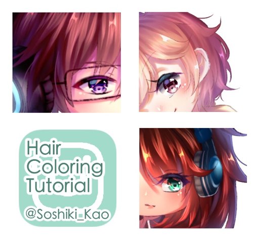 Digital Soft Hair Coloring Tutorial | Anime Art Amino