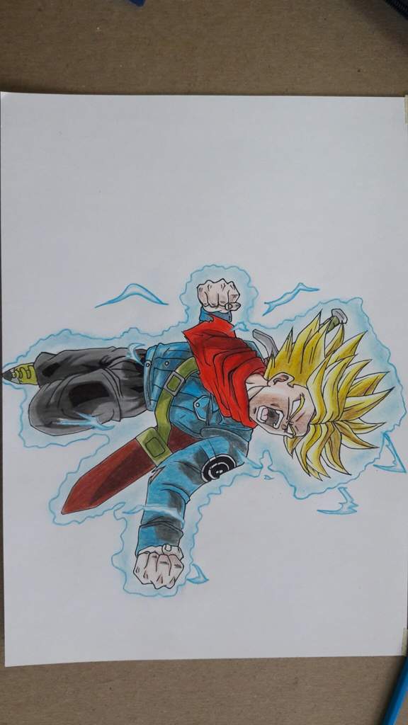 COMO DIBUJAR A TRUNKS FALSO SSJ DIOS Dibujos De Dragon Ball Amino