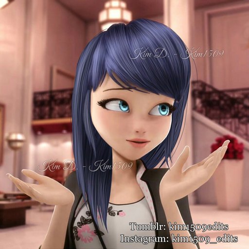 Marinette And Hair Down By Kim1509 Miraculous Amino 9901