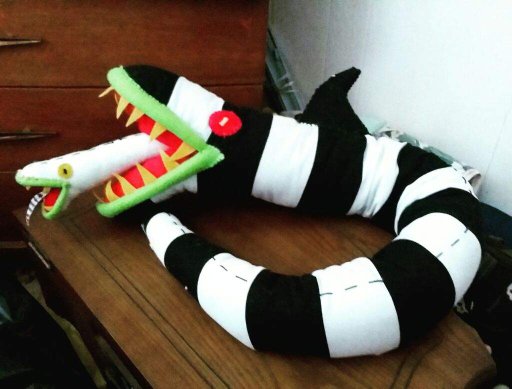 beetlejuice sandworm stuffed animal