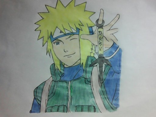 ⚡My Drawing of Minato Namikaze⚡ | Naruto Amino