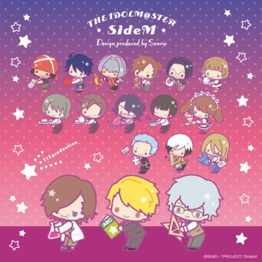 Idol Master Side M Sanrio Design Produce 2nd Design Release The Idolm Ster Sidem Amino