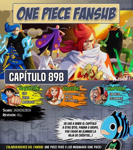 Manga | One Piece 898 📖 | •One Piece• Amino