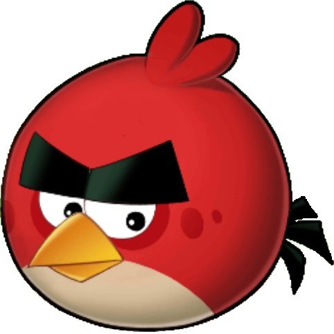 red angry bird teddy