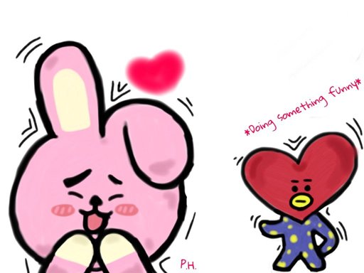 Taekook Bt21 Fan Art 