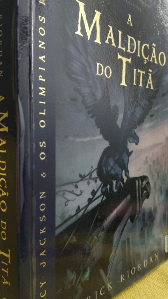 Leitura Concluída Percy Jackson e os Olimpianos A Maldição do Titã