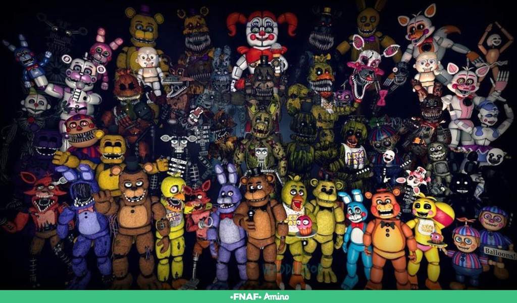 Todos Los Animatronicos Del Al Sinter Location Fnaf Amino Espa Ol Amino